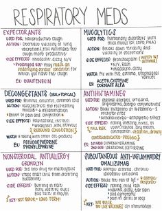 Respiratory Therapist Student Notes, Respiratory Therapist Aesthetic, Respiratory Pharmacology, Respiratory Therapy Notes, Respiratory Medications, Medical Hacks, Respiratory Therapist Student, Respiratory Therapy Student