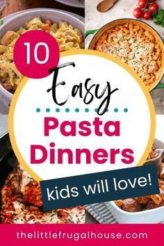 Dinners Kids Will Love, Quick Easy Pasta, Best Freezer Meals, Eat On A Budget, Slow Cooker Lasagna