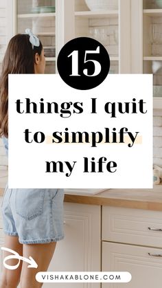 15 things I quit to simplify life Dough Crafts, How To Simplify, Slow Lifestyle, Simplifying Life, Slow Life