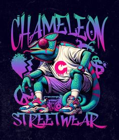 🦎🧢 Rock the Look with Chameleon Streetwear: Urban Lizard Hip-Hop Vibes! Step up your style game with this edgy typography design featuring a cool chameleon in trendy streetwear. Perfect for hip-hop enthusiasts and urban fashion fans, this design brings a unique blend of reptilian flair and street-savvy attitude to your collection. 🦎🧢 __ #kittl #kittldesign #kittlai #tshirtdesign #apparel #streetwear #illustration #graphicdesign #designtool #vectordesign #designinspiration Anime Speech, Edgy Typography, Streetwear Illustration, Urban Illustration, Hiphop Design, New Photos Hd, Unique T Shirt Design, Hand Lettering Art, Trendy Streetwear