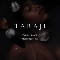 the cover art for taraj's new album, origin sequili meaning hope