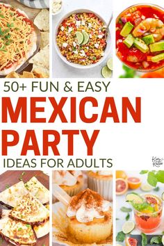 mexican party ideas for adults that are fun and easy