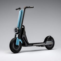 an electric scooter is shown in this image