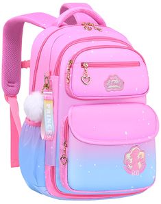 Sac Diy, School Bookbags, Bags Aesthetic, Pink Backpack, Back To School Gifts