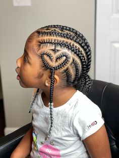 Easy Braid Styles For Black Girls Kids, African Hairstyles For Kids, Girls Braided Hairstyles Kids, Beads Braids, Toddler Braided Hairstyles, Black Kids Braids Hairstyles, Lil Girl Hairstyles, Braided Styles, Toddler Hairstyles Girl