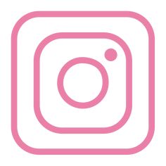 the instagram logo is pink and white with an instagram icon in the center