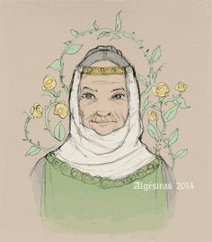 The Queen of Thorns by Algesiras Queen Of Thorns, Olenna Tyrell, Winds Of Winter, Magical Pictures