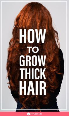 Airy Styles, Grow Thicker Hair, How To Grow Hair, Losing Hair, Accelerate Hair Growth, Hair Fall Solution, Get Thicker Hair