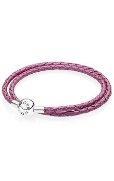 Pandora Summer, Links Of London, Woven Bracelet, Designer Jewellery, Thomas Sabo, Pink Leather, Interesting Art, How To Make An