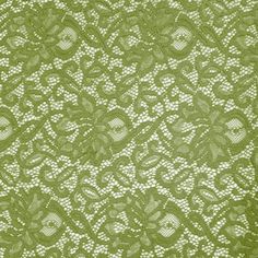 green lace fabric with white dots and hearts on the bottom, as well as an image of