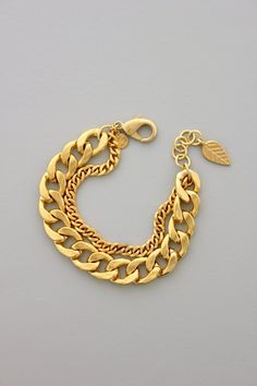 DORB26 – David Aubrey Inc Double Chain Bracelet, Designer Handmade Jewellery, Casual Jewelry, Sell Gold, Double Chain, Gold Bracelet Chain, One Inch, Satin Brass, Lifestyle Shop