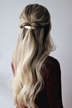 Alex Gaboury, Blond Rose, Fall Hairstyles, Fall Hair Trends, Simple Hair, Long Blonde Hair, Hair Long