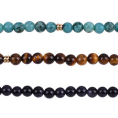 "Shop for the Signature Color Shop Tiger Eye & Jasper Bracelets by Bead Landing™ at Michaels. You'll love the versatility of these 3 chic tiger eye and jasper bracelets by Bead Landing. You'll love the versatility of these 3 chic tiger eye and jasper bracelets by Bead Landing. They'll pair perfectly with a flowy linen summer dress. Enhance your look with matching accessories for a complete ensemble. Details: Purple, turquoise, and brown 7.5\" (19 cm) bracelet diameter Includes 3 bracelets Tiger Linen Summer Dress, Bead Landing, Turquoise And Brown, Jasper Bracelet, Summer Linen Dresses, Linen Summer, Purple Turquoise, Fine Jewelry Bracelets, Matching Accessories