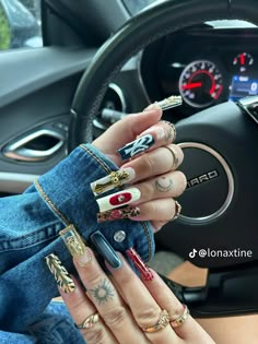 Fashion Killa Nails, Maximalist Nails, Heavenly Nails, Poppin Nails, Vintage Nails, Nails Now, Her Nails