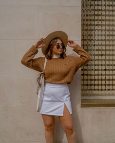 Plus Size Mini Skirt Outfit, Aesthetic Outfits Plus Size, Chubby Girl Outfits, Weekly Vlog, White Skirt Outfits, Cosy Outfit, Midsize Outfits, Midsize Fashion