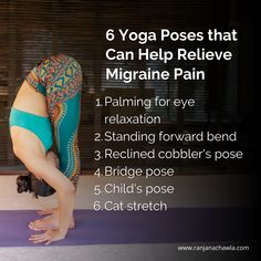 Tension Migraine, Yoga For Migraines, Drink A Lot Of Water, Ayurveda Tips, Sinus Congestion Relief, Low Back Pain Relief, Mindfulness Practices, Migraine Pain