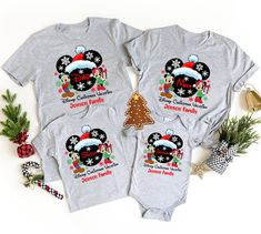 Disney Family Christmas Vacation Mickey And Minnie T Shirt Christmas Disneyland Shirts, Family Disney Shirts Christmas, Disney Christmas Shirts Family, Disney World Shirts Family, Disney Christmas Vacation, Disney Christmas Shirts, Disney Vacation Shirts, Christmas Disney, Disneyland Shirts