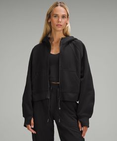 Scuba Oversized Full-Zip Hoodie | Women's Hoodies & Sweatshirts | lululemon Lululemon Scuba, Hoodie Women, Short Coat Jackets, Women Hoodies Sweatshirts, Lululemon Women, Business Casual Outfits, Colorful Hoodies, Too Short, Full Zip Hoodie