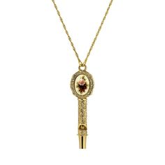 Give your jewelry box a refresh with this vintage-inspired gold tone cameo whistle pendant necklace from 1928. Click on this JEWELRY & WATCHES GUIDE to learn about fit, styles, materials and more! Give your jewelry box a refresh with this vintage-inspired gold tone cameo whistle pendant necklace from 1928. Click on this JEWELRY & WATCHES GUIDE to learn about fit, styles, materials and more! FEATURES Pendant length: 3 in. Chain length: 28 in. Clasp: lobster-claw Nickel safe Metal: alloy Material: Cameo Pendant Necklace, Cameo Pendant, Chain Lengths, Lobster Claw, Chain Length, Jewelry Necklace Pendant, Jewelry Box, Vintage Inspired, Gold Tones