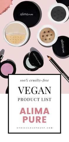 Which of Alima Pure's mineral makeup are 100% vega… Mineral Makeup, Organic Makeup, Vegan Makeup