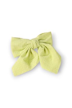 Weekend Frills Green Textured Bow Clip-Little Trendy-L. Mae Boutique Brunch Date, Bow Clip, Green Bows, Weekend Style, Stylish Hair, Bow Clips, Trendy Accessories, The Chic, Hair Accessory