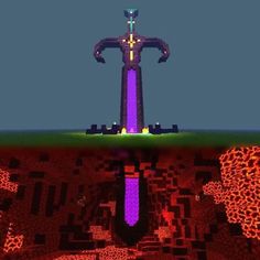 Portal In Minecraft, Minecraft Medieval Village, Minecraft Portal, Nether Portal, Portal Design, Minecraft Seed, Minecraft Farm