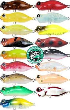 different types of lures for fishing