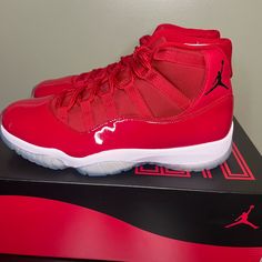 Introducing The Jordan 11 Retro High Win Like '96, A Stylish And High-Quality Athletic Shoe Perfect For Men Who Want To Elevate Their Shoe Game. This Shoe Comes In A Size 10 And Is An Excellent Addition To Any Shoe Collection. Featuring A Sleek Design And Made With Top-Of-The-Line Materials, This Shoe Is Perfect For Both Casual And Active Wear. The Jordan 11 Retro High Win Like '96 Is A Must-Have For Any Sneaker Enthusiast Who Wants To Stay Ahead Of The Trends. Jordan 4 White Cement, Jordan 4 White, Nike Air Jordan 6, Jordan Shoes Retro, Shoes Retro, Shoes Jordan, Jordan Red, Air Jordan 12 Retro, Jordan 13 Retro