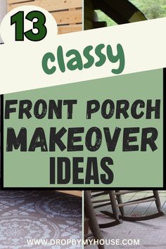 the front porch makeover ideas are easy and cheap