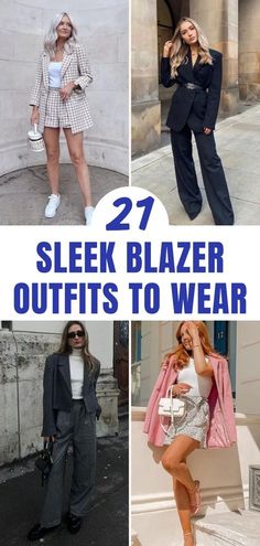 Stylish Blazer, Blazer Fashion, Break Free