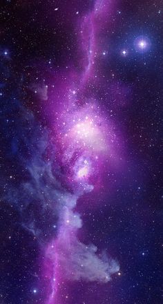 an image of a purple and blue space with stars