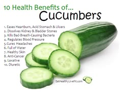 Benefits Of Cucumber