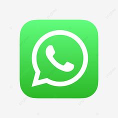 the whatsapp logo is shown in white on a green square button with an arrow pointing