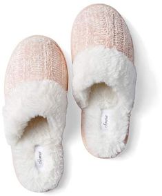 Cozy Soft Synthetic Slippers, Comfortable Winter Slippers With Faux Fur Trim, Cozy Slippers With Plush Lining, Cozy Synthetic Slippers With Plush Lining, Cozy Pink Synthetic Slippers, Winter Indoor Slippers With Soft Texture, Cozy Synthetic Slippers, Cozy Faux Fur Winter Slippers, Winter Synthetic Slippers With Textured Footbed