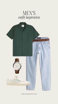 Cool Summer Outfits For Men, Male Spring Outfits, Boys Outfits Aesthetic Casual, Mens Style Aesthetic, Boy Outfits Aesthetic Casual, Outfits For Men Summer, Erika Marie, Summer Outfits For Men, Neutral Summer Outfits