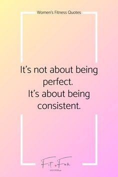 a quote that reads it's not about being perfect it's about being confident