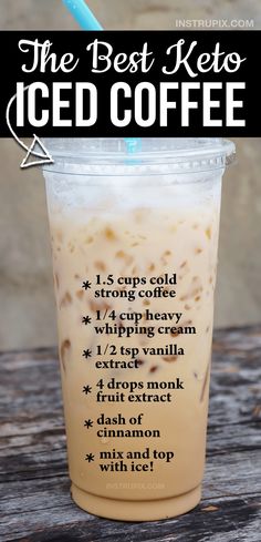 the best keto iced coffee recipe