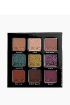 Uncover this travel-friendly treasure trove of jewel-tone eyeshadows, featuring elegant mattes, lustrous shimmers, and dazzling metallics. This palette is perfect for adorning your lids in the most exquisite shades for every occasion. Pierced Jewelry, Rimmel, Jewel Tones, Fashion Face, Beauty Make Up, Makeup Eyeshadow, Wedding Bridesmaids, Eyeshadow Palette