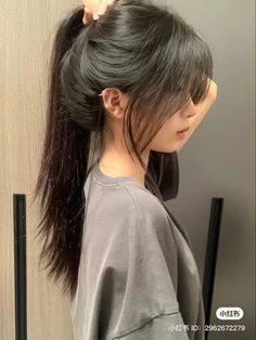 Korean Bangs With Curtain Bangs, Korean Hairstyle Ideas, Japanese Haircut, Pretty Hair Cuts, Ball Makeup, Hair Inspiration Long, Hair Inspiration Short, Hairstyles For Layered Hair, Trendy Hairstyle