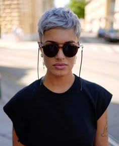 Pixie Haircut With Short Bangs, Pixie Baby Bangs, Baby Bangs Pixie Cut, Modern Short Haircuts For Women, Womens Fade Haircut, Super Short Pixie Round Face, Pixie Fine Hair, Pixie Gray Hair, Baby Bangs Short Hair