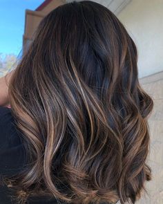 Dark Brown Hair With Highlights, Highlights For Dark Brown Hair, Cinnamon Hair, Light Brown Highlights, Highlights Ideas, Light Blonde Highlights, Ash Blonde Highlights