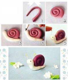 how to make a snail cake with fondant icing step by step instructions and pictures