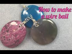 how to make a wire ball pendant with polymer clay and acrylic paint on it