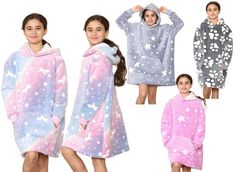 #ad #ebay #ShopNow Kids Hoodie Unicorn Glow in Dark Blanket Oversized Fleece Cosy Warm Winter 3-12 Dark Hoodie, Hoodie Blanket, In The Dark, Warm Winter, Glow In The Dark, The Darkest, Shop Now