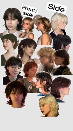 Funky Short Haircuts For Women, Tangled Haircut, Short Haircuts No Styling, Short Shag With Micro Bangs, Mullet Styling Ideas, Mod Haircut Women 60s, 70s Short Haircut, 90s Crop Hair, Mullet Type Haircut