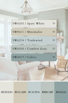 Coastal Exterior Color Palette, Coastal Home Paint Palette, Coastal House Colours, Beach Home Color Palette, Coastal Beach Color Palette, Beach House Home Office, Behr Beach Color Palette, Coastal Living Room Color Palette, Beach House Wall Colors