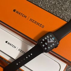 Hermes. Apple Watch. All Black. No Scratches. Series 5. No Issues With It, I Am Just Over Having A Smart Watch. Hermes Apple Watch, Apple Watch Series 5, Apple Watch Series, All Black, Apple Watch, Smart Watch, Limited Time, Black, Color