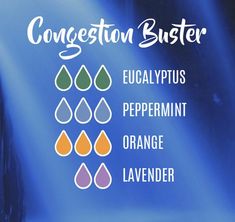 Sinus Infection Diffuser Blend, Sinus Congestion Diffuser Blend, Congestion Diffuser Blend, Essential Oils For Colds, Essential Oil Combinations, Sinus Relief, Doterra Essential Oils Recipes