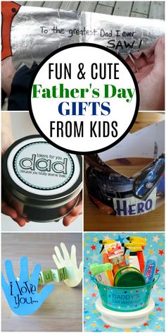 father's day gifts from kids to make with their hands and fingers on the table