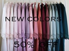 the new colors are 50 % off